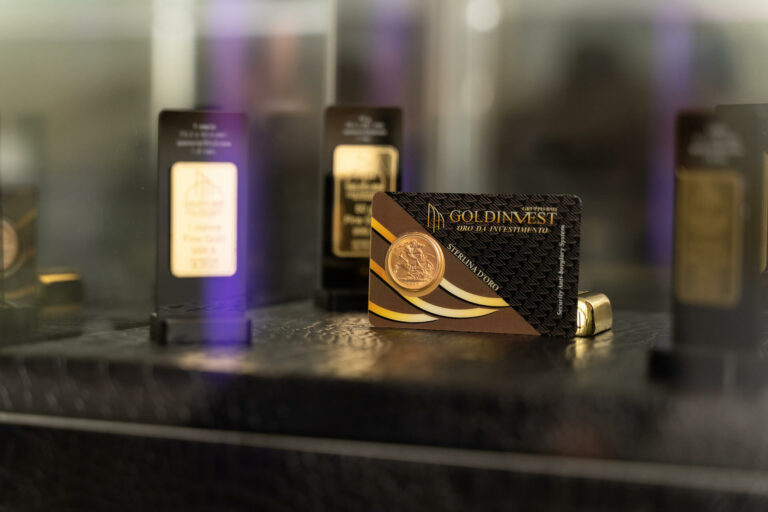 Lingotti e monete in confezioni Goldinvest